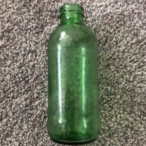 Vintage glass bottle